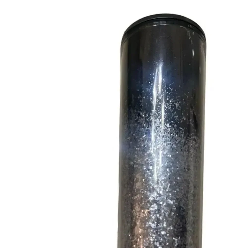 Starbucks Women's 2019 Holiday Season Mirror Glitter Cold Cup Black 24oz NWT